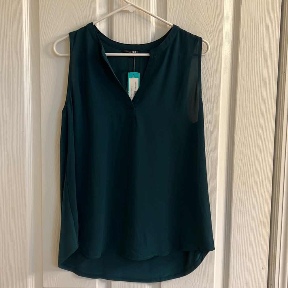 Green Sleeveless top from stitch fix